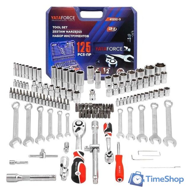 Универсальный набор инструментов Yataforce YF-41252-5(58794) - Изображение №1 — Интернет-магазин Time-Shop