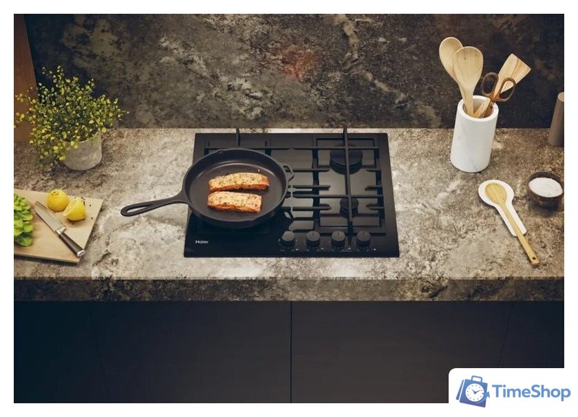 Варочная панель Haier HAVG6BF4TBPB - Изображение №6 — Интернет-магазин Time-Shop