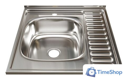 Кухонная мойка Mixline 528018 (полированная, 0.8 мм) - Изображение №1 — Интернет-магазин Time-Shop