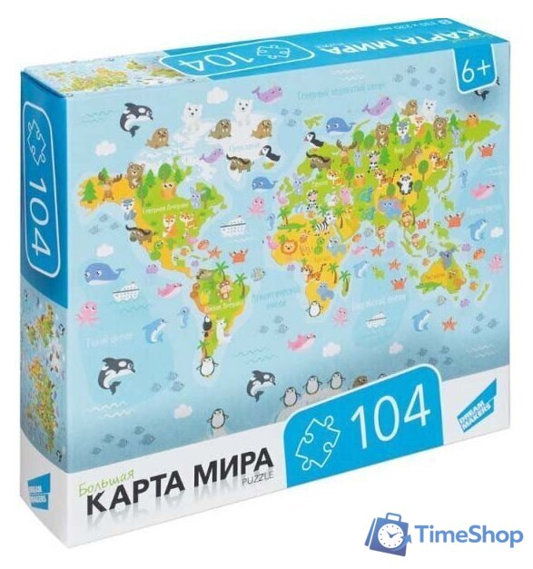 Пазл Dream Makers Карта мира RI1003C - Изображение №1 — Интернет-магазин Time-Shop