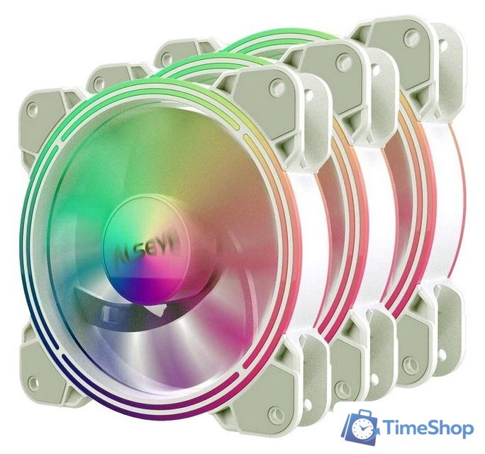 Комплект вентиляторов для корпуса ALSEYE Halo 4.0-W kit - Изображение №1 — Интернет-магазин Time-Shop