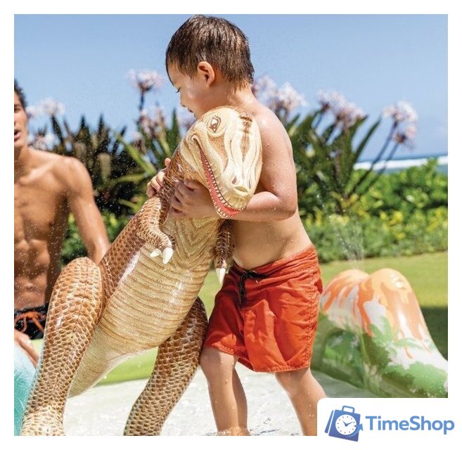 Игровой центр  Intex Приключения Юрского периода 56132 (200х200 см) - Изображение №7 — Интернет-магазин Time-Shop