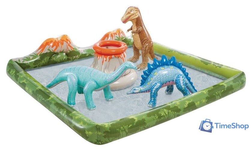 Игровой центр  Intex Приключения Юрского периода 56132 (200х200 см) - Изображение №1 — Интернет-магазин Time-Shop