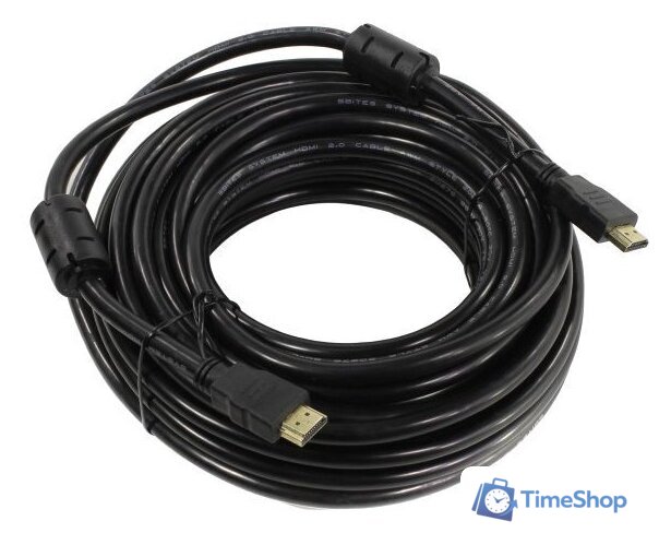 Кабель 5bites APC-200-125F HDMI - HDMI (12.5 м, черный) - Изображение №2 — Интернет-магазин Time-Shop