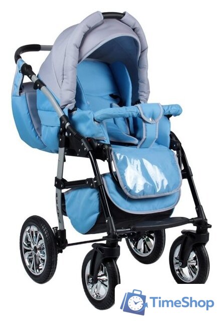 Универсальная коляска Alis Berta F (3 в 1, Be 02) - Изображение №5 — Интернет-магазин Time-Shop