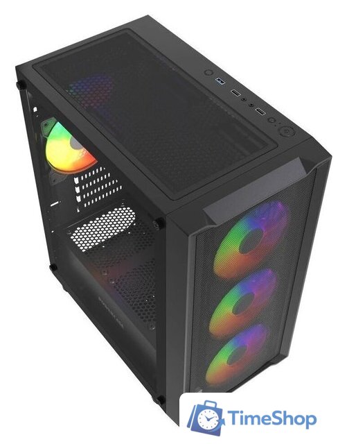 Корпус Powercase Mistral Micro EM19 CMMEM19B-A4 - Изображение №2 — Интернет-магазин Time-Shop