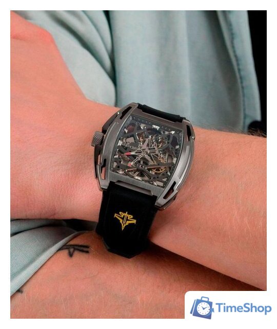 Наручные часы CIGA Design Aircraft Carrier Z061-IPTI-W5BK - Изображение №2 — Интернет-магазин Time-Shop