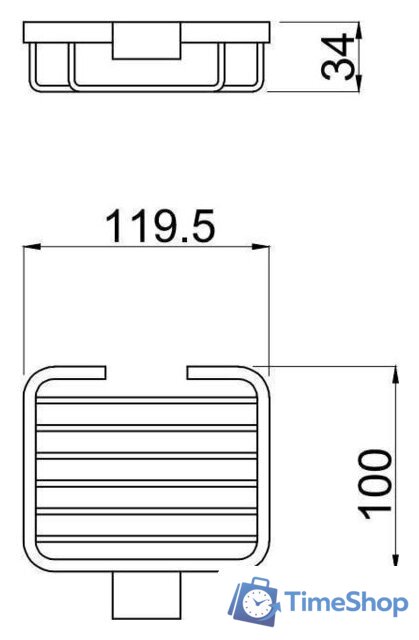 Мыльница Allen Brau Infinity 6.21005-00 - Изображение №2 — Интернет-магазин Time-Shop