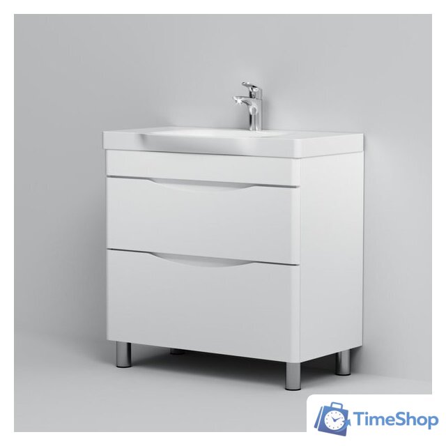  AM.PM Тумба с умывальником Like M80FSX0652WG32 + M80WCC0652WG - Изображение №7 — Интернет-магазин Time-Shop