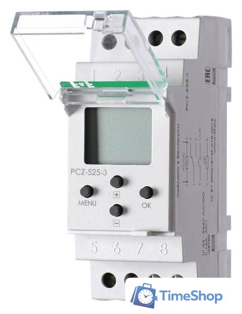 Реле времени Евроавтоматика F&F PCZ-525-3 EA02.002.014 - Изображение №1 — Интернет-магазин Time-Shop