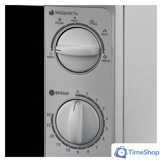 Микроволновая печь BBK 20MWS-707M/S - Изображение №2 — Интернет-магазин Time-Shop