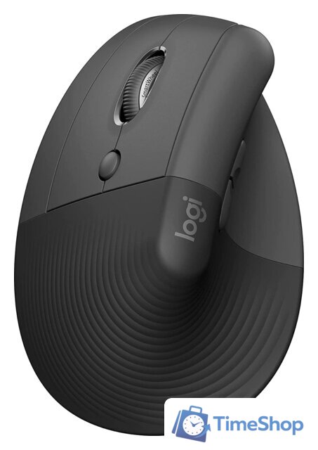 Вертикальная мышь Logitech Lift Left (графит) - Изображение №1 — Интернет-магазин Time-Shop