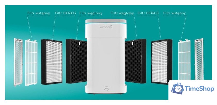 Очиститель воздуха Webber AP9800 - Изображение №3 — Интернет-магазин Time-Shop
