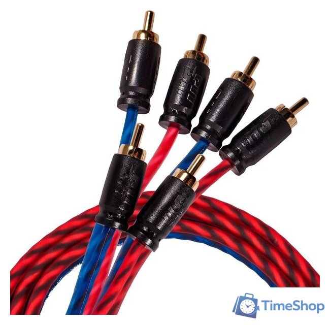 Кабель KICX Headshot RCA-24-050-SS - Изображение №1 — Интернет-магазин Time-Shop