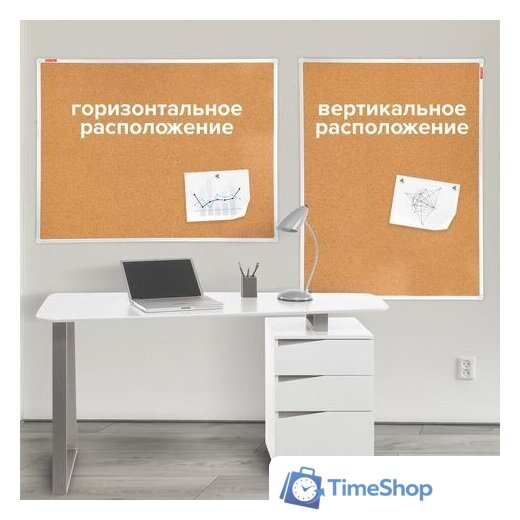 Офисная пробковая доска BRAUBERG 236445 - Изображение №5 — Интернет-магазин Time-Shop