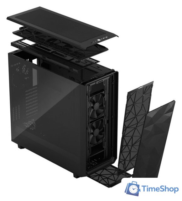 Корпус Fractal Design Meshify 2 XL Light Tempered Glass Black FD-C-MES2X-02 - Изображение №22 — Интернет-магазин Time-Shop