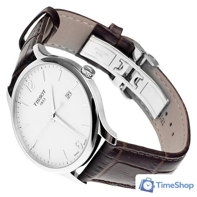 Наручные часы Tissot Tradition Gent (T063.610.16.038.00) - Изображение №2 — Интернет-магазин Time-Shop