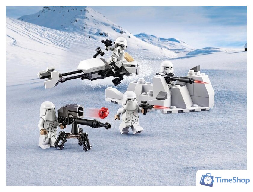 Конструктор LEGO Star Wars 75320 Боевой набор снежных пехотинцев - Изображение №2 — Интернет-магазин Time-Shop