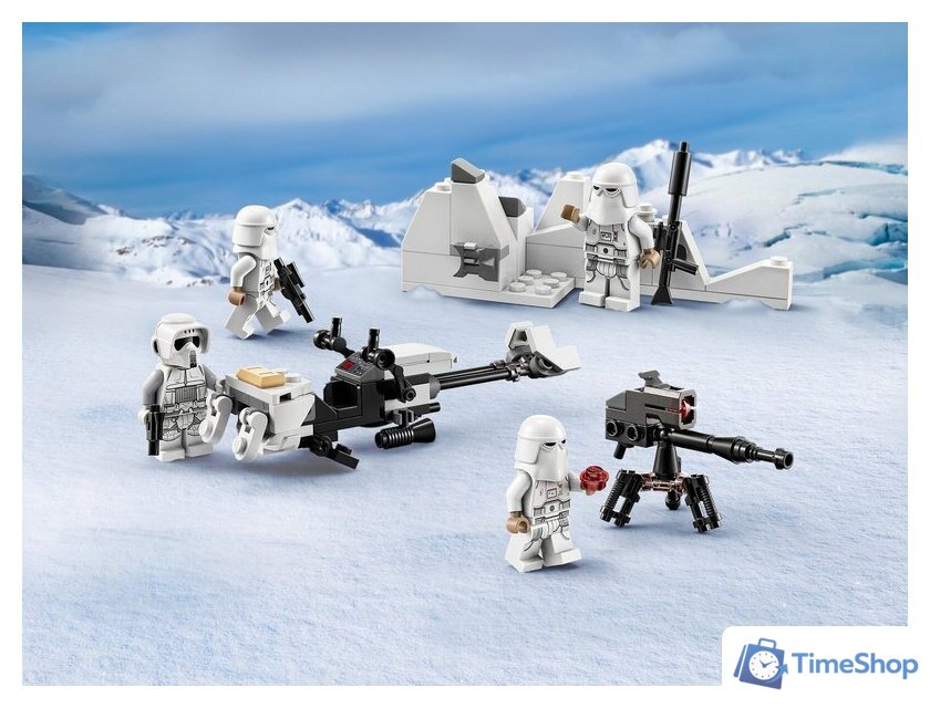 Конструктор LEGO Star Wars 75320 Боевой набор снежных пехотинцев - Изображение №3 — Интернет-магазин Time-Shop