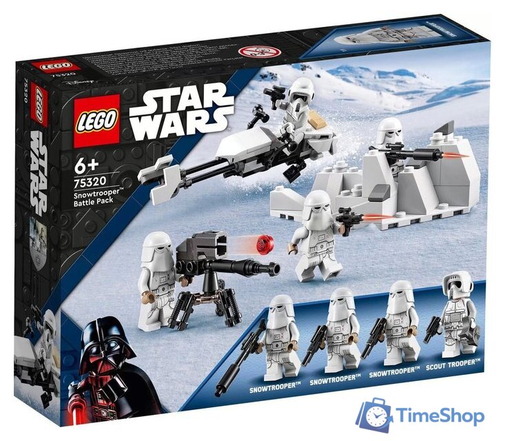 Конструктор LEGO Star Wars 75320 Боевой набор снежных пехотинцев - Изображение №1 — Интернет-магазин Time-Shop