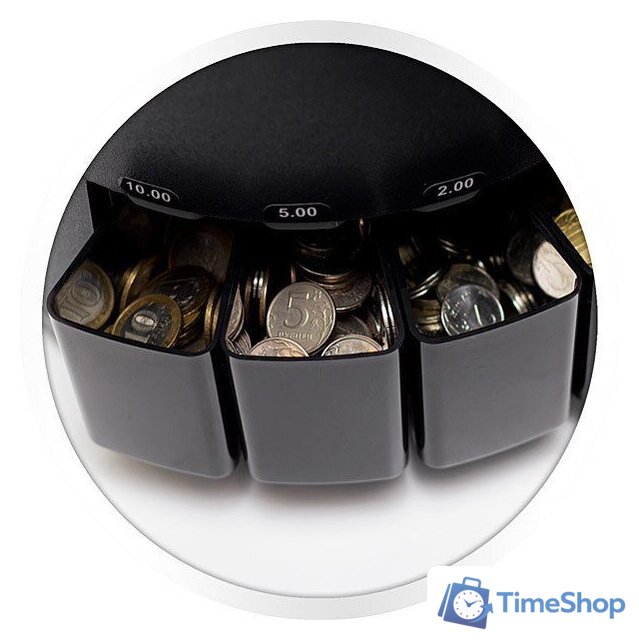 Счетчик монет Cassida С100 черный - Изображение №4 — Интернет-магазин Time-Shop