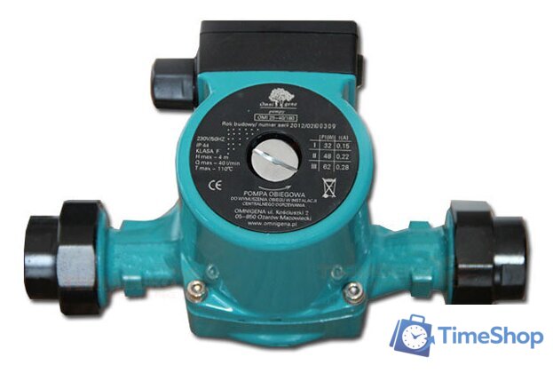 Циркуляционный насос OMNIGENA OMI 25-80/180 - Изображение №1 — Интернет-магазин Time-Shop