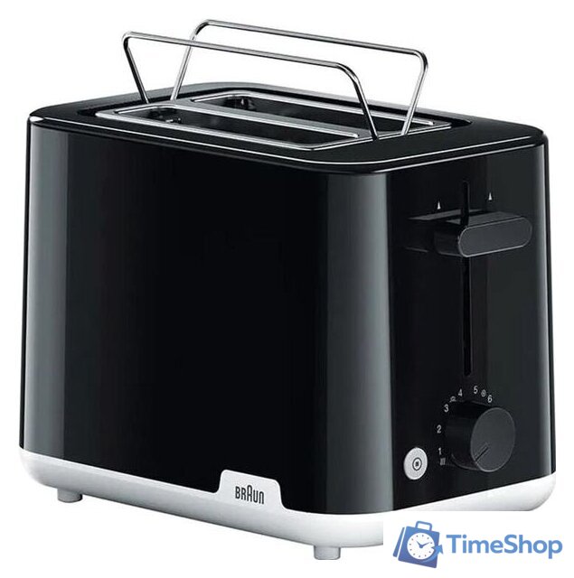 Тостер Braun HT1010BK - Изображение №1 — Интернет-магазин Time-Shop