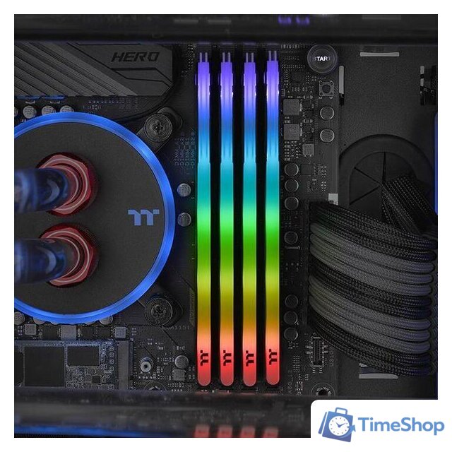 Оперативная память Thermaltake ToughRam Z-One RGB 2x8GB DDR4 PC4-32000 R019D408GX2-4000C19A - Изображение №4 — Интернет-магазин Time-Shop