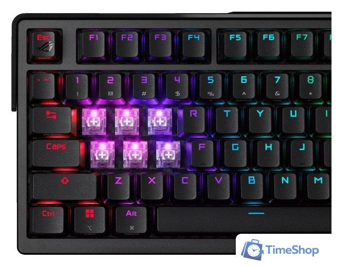 Клавиатура ASUS ROG Azoth Extreme (ASUS ROG NX Snow) - Изображение №11 — Интернет-магазин Time-Shop