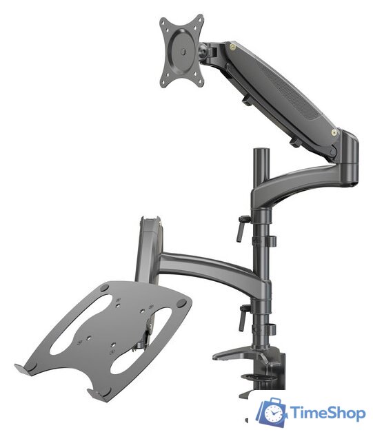 Кронштейн для монитора CACTUS CS-VM-LH08-BK - Изображение №1 — Интернет-магазин Time-Shop
