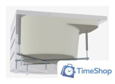 Ванна 1Марка Diana 170x105 R (с каркасом) - Изображение №8 — Интернет-магазин Time-Shop