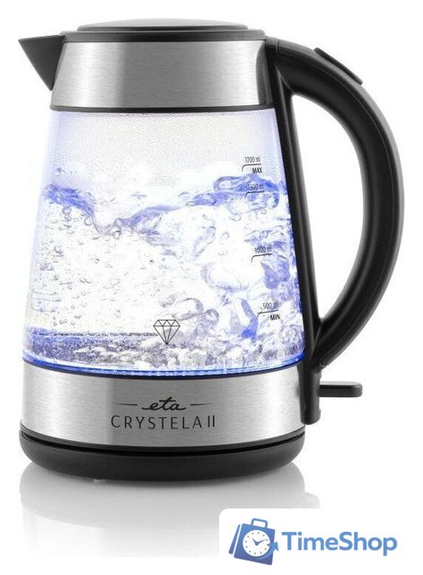 Электрический чайник ETA Crystela II 1154 90000 glass - Изображение №1 — Интернет-магазин Time-Shop