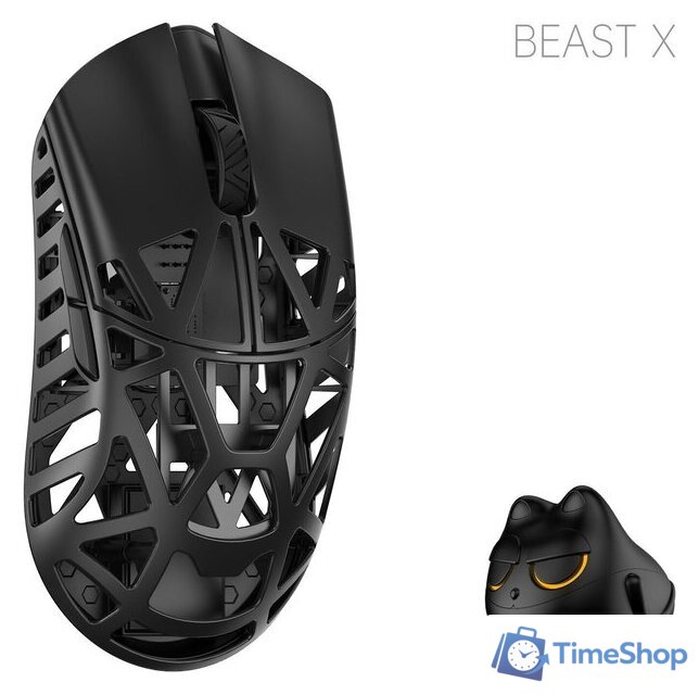 Игровая мышь WLMouse Beast X Pro Omron Solid Sides (черный) - Изображение №1 — Интернет-магазин Time-Shop