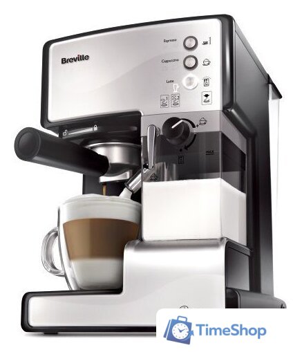 Рожковая кофеварка Breville PrimaLATTE VCF045X - Изображение №1 — Интернет-магазин Time-Shop
