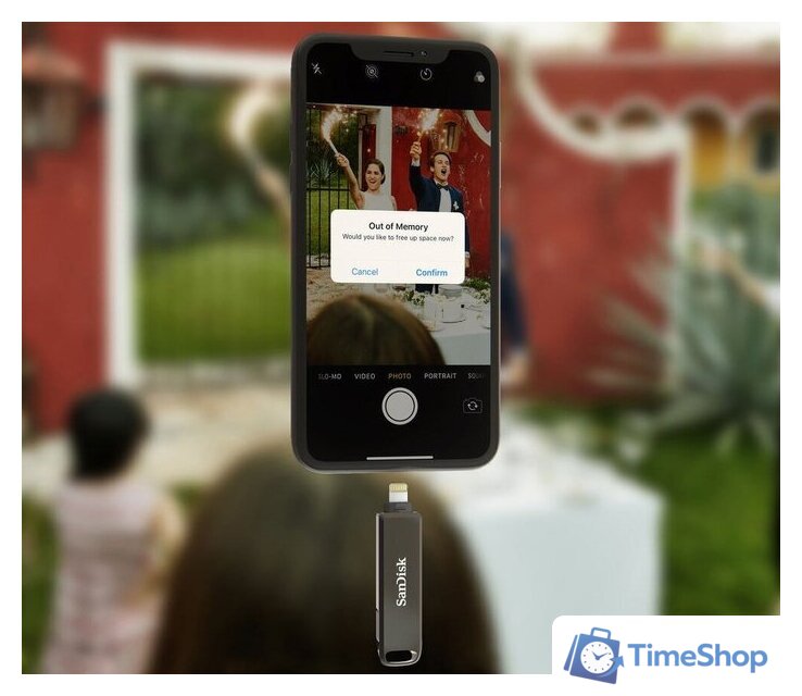 USB Flash SanDisk iXpand Luxe 256GB - Изображение №12 — Интернет-магазин Time-Shop