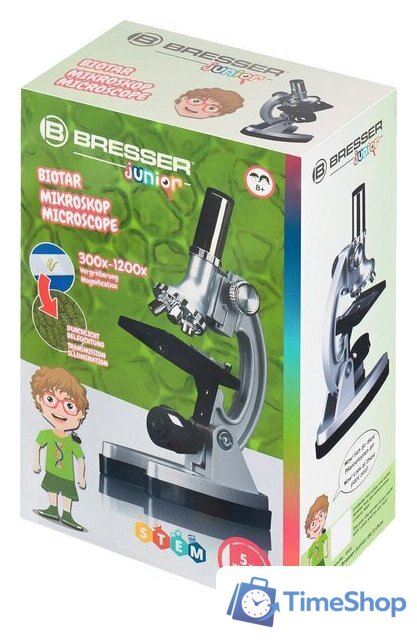 Детский микроскоп Bresser Junior Biotar 300–1200x 74315 - Изображение №11 — Интернет-магазин Time-Shop