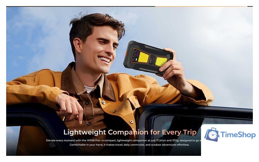 Телефон Oukitel WP58 Pro 8GB/512GB (черный) - Изображение №12 — Интернет-магазин Time-Shop