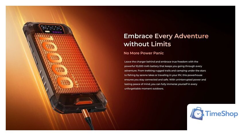 Телефон Oukitel WP58 Pro 8GB/512GB (черный) - Изображение №9 — Интернет-магазин Time-Shop