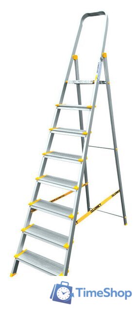 Лестница-стремянка Алюмет АS 708 (8 ступеней) - Изображение №1 — Интернет-магазин Time-Shop