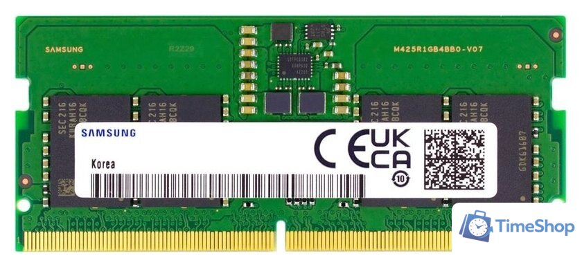 Оперативная память Samsung 8ГБ DDR5 SODIMM 5600 МГц M425R1GB4BB0-CWMOD - Изображение №1 — Интернет-магазин Time-Shop