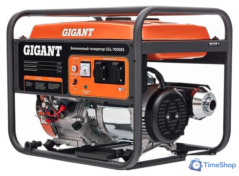 Бензиновый генератор Gigant GGL-7000ES - Изображение №1 — Интернет-магазин Time-Shop