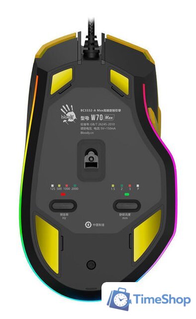 Игровая мышь A4Tech Bloody W70 Max Punk - Изображение №6 — Интернет-магазин Time-Shop