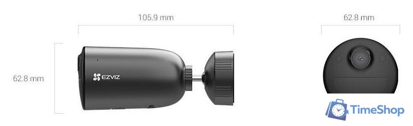 IP-камера Ezviz CS-EB3 (3MP) - Изображение №3 — Интернет-магазин Time-Shop