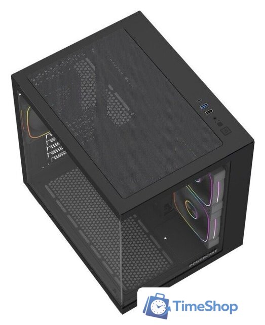 Корпус Powercase Vision Micro M5CB CVMM5CHB-A3 - Изображение №4 — Интернет-магазин Time-Shop