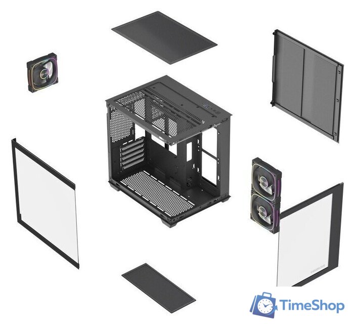 Корпус Powercase Vision Micro M5CB CVMM5CHB-A3 - Изображение №9 — Интернет-магазин Time-Shop