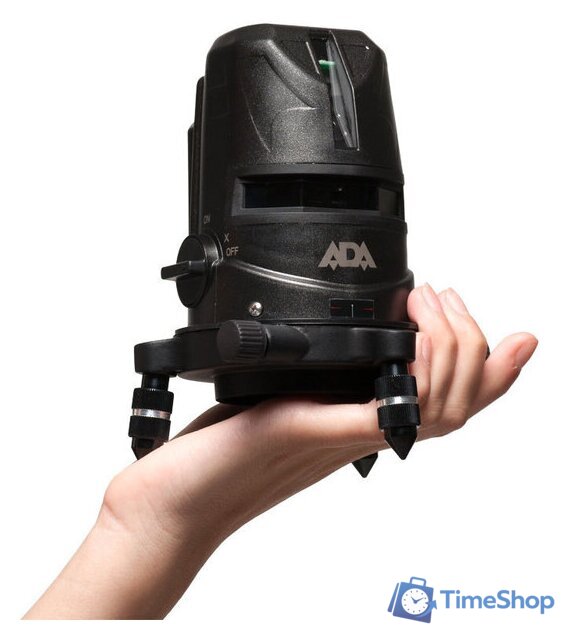 Лазерный нивелир ADA Instruments 2D Basic Level - Изображение №3 — Интернет-магазин Time-Shop