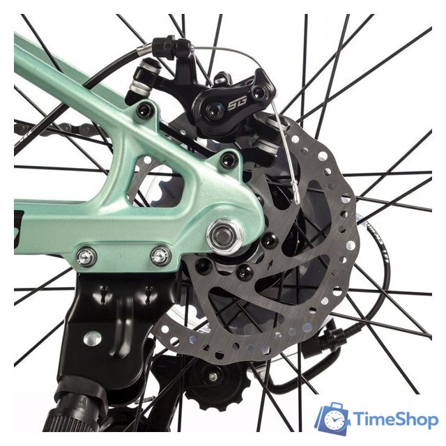 Детский велосипед Novatrack 20 Tiger 20MHD.TIGER.GN4 (светло-зеленый) - Изображение №8 — Интернет-магазин Time-Shop