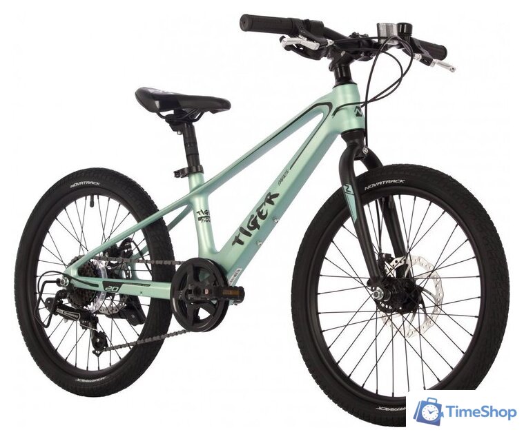 Детский велосипед Novatrack 20 Tiger 20MHD.TIGER.GN4 (светло-зеленый) - Изображение №2 — Интернет-магазин Time-Shop