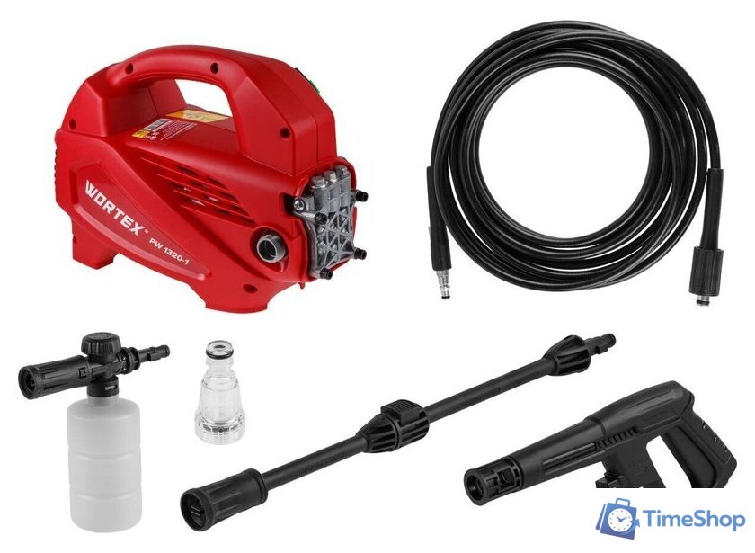 Мойка высокого давления Wortex PW 1320-1 2335114 - Изображение №1 — Интернет-магазин Time-Shop
