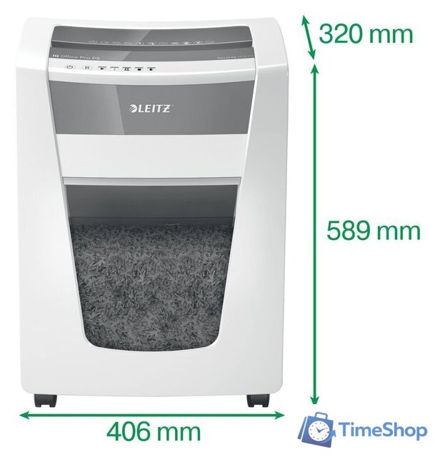Шредер Leitz IQ Office Pro P4 - Изображение №2 — Интернет-магазин Time-Shop
